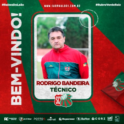 So Paulo anuncia Rodrigo Bandeira como novo treinador